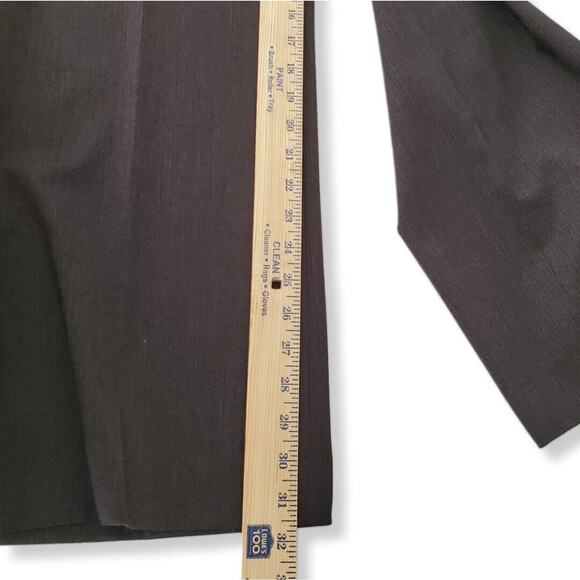 Tahari Women Suit Dress Pant Gray 16 Stretch Straight Leg Career Modern Neutral - Picture 12 of 15